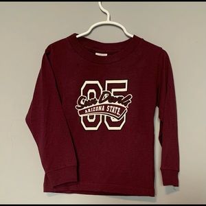 Kids Arizona Sun Devils Long Sleeve Shirt